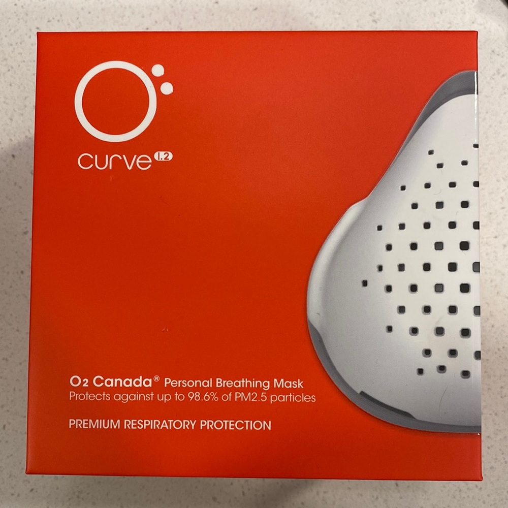 O2 Curve Personal Breathing Mask